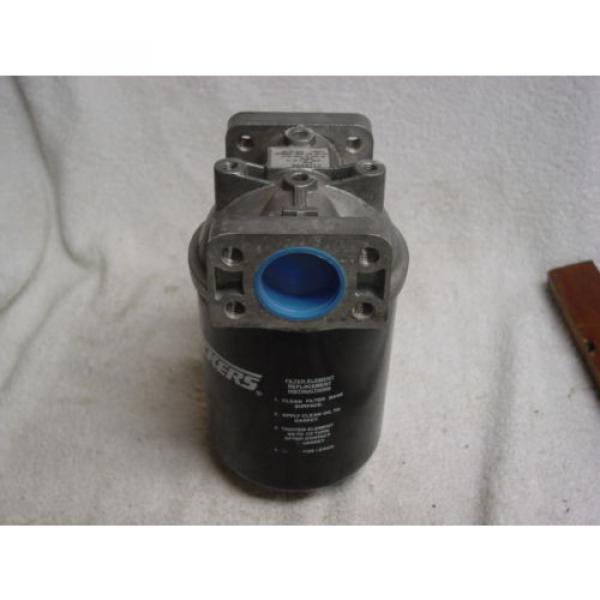 Vickers FILTER HOUSING by-pass Valve ORFS-60F-3M 10  and filter 941190 Origin #4 image