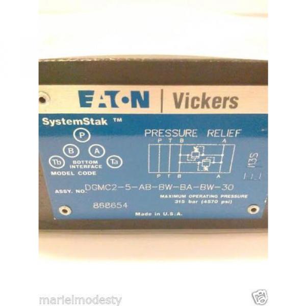 Vickers DGMC2-5-AB-BW-BA-BW-30 Hydraulic Control Valve EATON 868654 #2 image