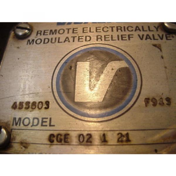 origin GENUINE Eaton Vickers hydraulic Modulated Relief Valve CGE-02-1-21 #3 image