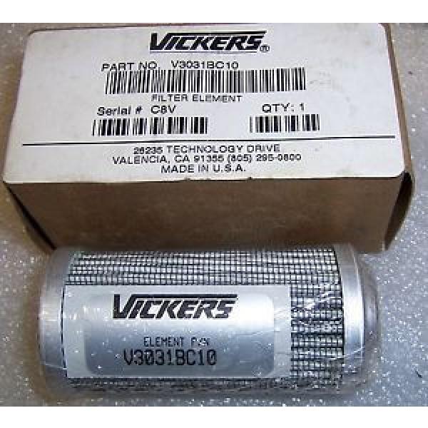 Vickers Hydraulic Element Filter V3031BC10 / RxV4BP23 S3 10MGB #1 image