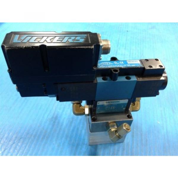 USED VICKERS KBFDG4V-3-33C20N-Z-PC7-H7-10 HYDRAULIC PROPORTIONAL VALVE H3 #1 image