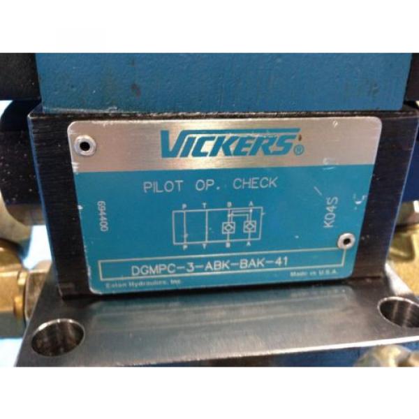 USED VICKERS KBFDG4V-3-33C20N-Z-PC7-H7-10 HYDRAULIC PROPORTIONAL VALVE H3 #5 image