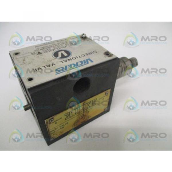 VICKERS DG4S4018CB60 DIRECTIONAL PILOT VALVE AS PICTURED USED #2 image