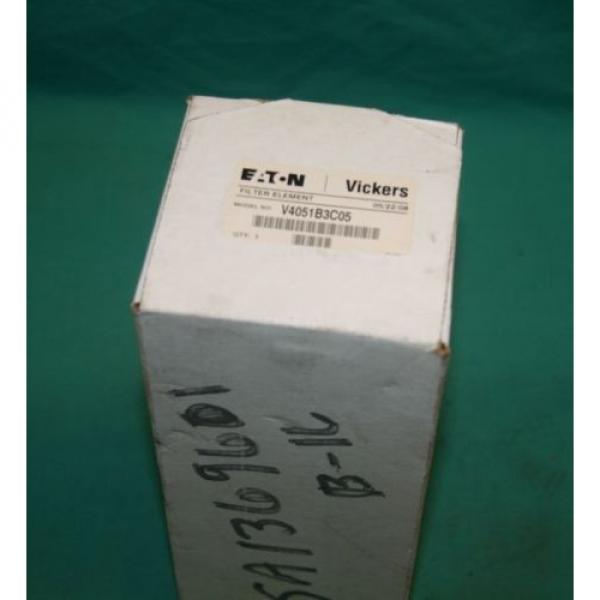 Eaton Vickers, V4051B3C05, Hydraulic Filter Element RxV4EG50-S9-6MGB 039093-3D7B #1 image