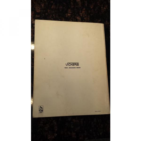 Sperry Vickers Industrial Hydraulics Manual 935100-A 1970 1st Edition AXL #3 image