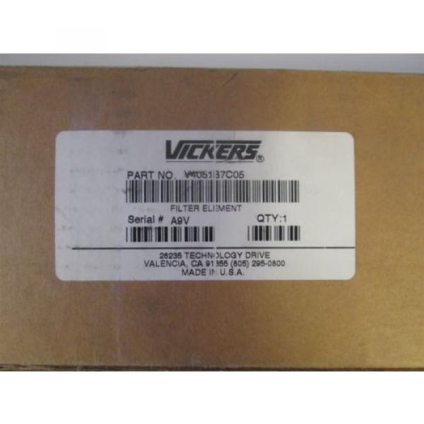 Vickers V4051B7C05 Filter Element Origin USA #2 image