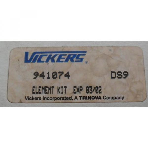 Sperry Vickers 941074 Filter Element Kit  gt; Origin lt; #2 image