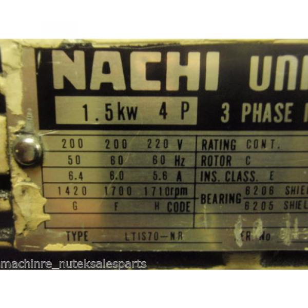 Nachi Variable Uni Pump with Motor VDR-1B-1A2-21_UVD-1A-A2-15-4-1849A_LTIS70-NR #5 image