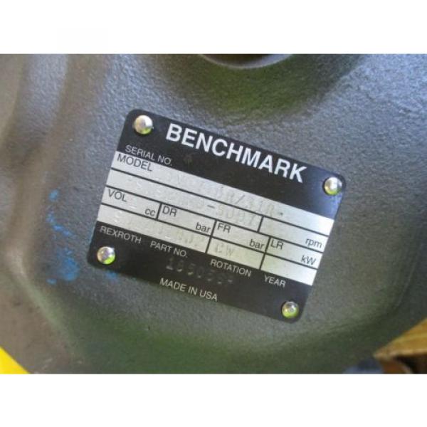 Origin REXROTH BENCHMARK HYDRAULIC pumps A10V071DR/31R-PSC92N00-S097 #2 image