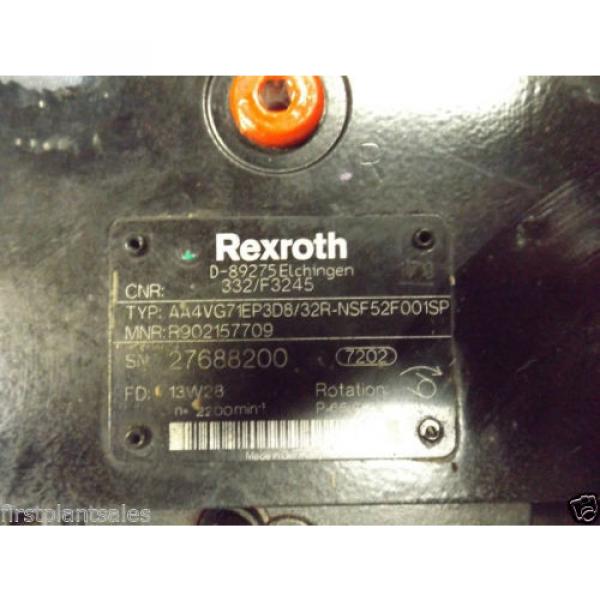 JCB LOADALL 527-58 Rexroth Hydraulic pumps P/N 332/F3245 #3 image