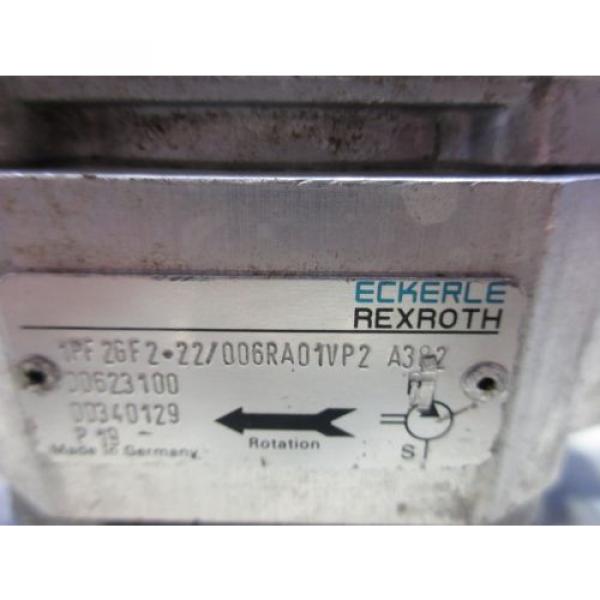REXROTH RADIAL PISTON pumps 1PF2GF2-22/006RA01VP2 A382 1PF26F2-22/006RA01VP2 #5 image