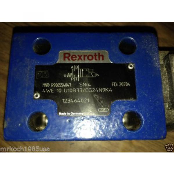 NOS REXROTH R900588201 HYDRAULIC DIRECTIONAL CONTROL VALVE #2 image
