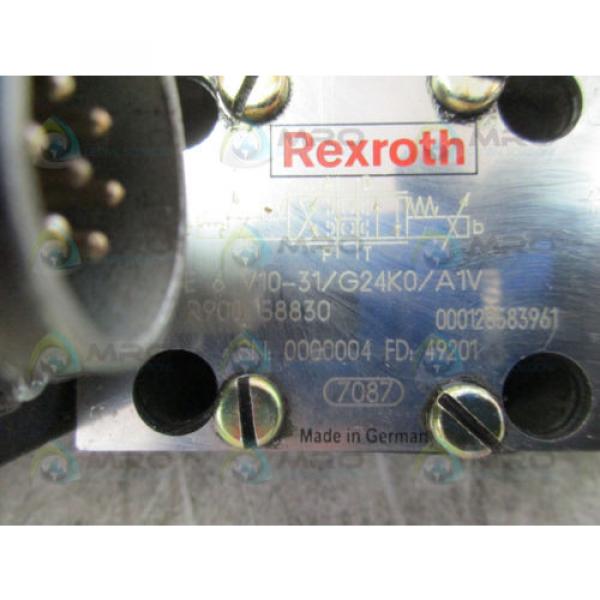 REXROTH 4WRSE-6-V10-31/G24K0/A1V PROPORTIONAL VALVE USED #4 image