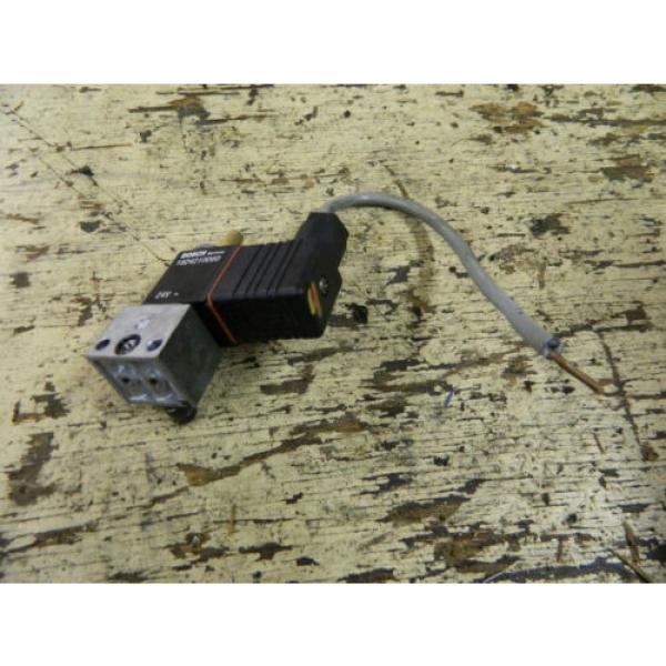 Bosch Rexroth Solenoid Valve, P/N 0820019014, W/ 1824210060 24VDC Coil, Used #3 image