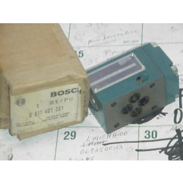 BOSCH REXROTH  0-811-401-201 VALVE BLOCK Origin/BOX #1 image