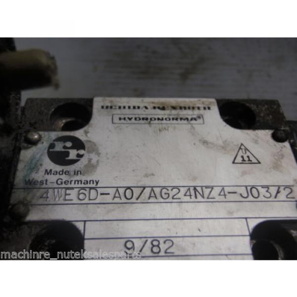 Uchida Rexroth Hydronorma Solenoid Valve 4WE6D-A0/AG24NZ4-J03/2 #3 image