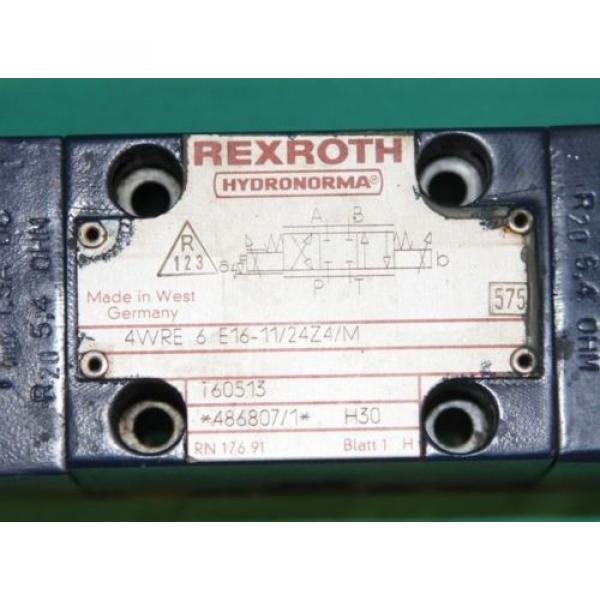Bosch Rexroth 4WRE 6 E16-11/24Z4/M Proportional valve #3 image