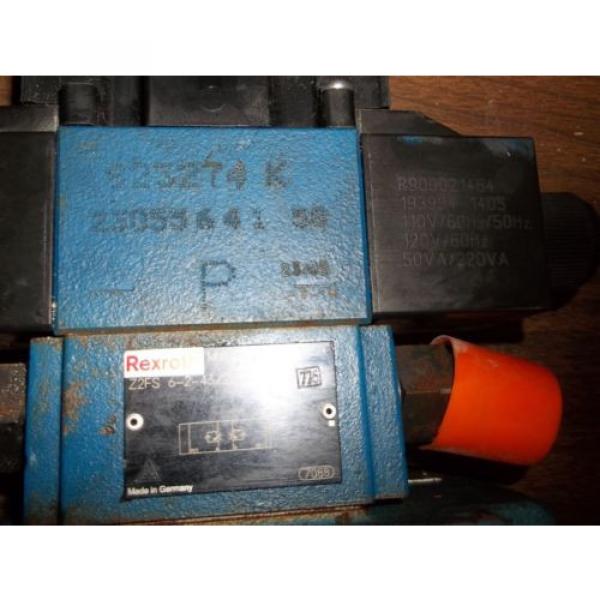 REXROTH 4WEH22E74/6EW11ON-ETZ45  DIRECTIONAL VALVE GOOD USED MISSING LABEL LL2 #2 image