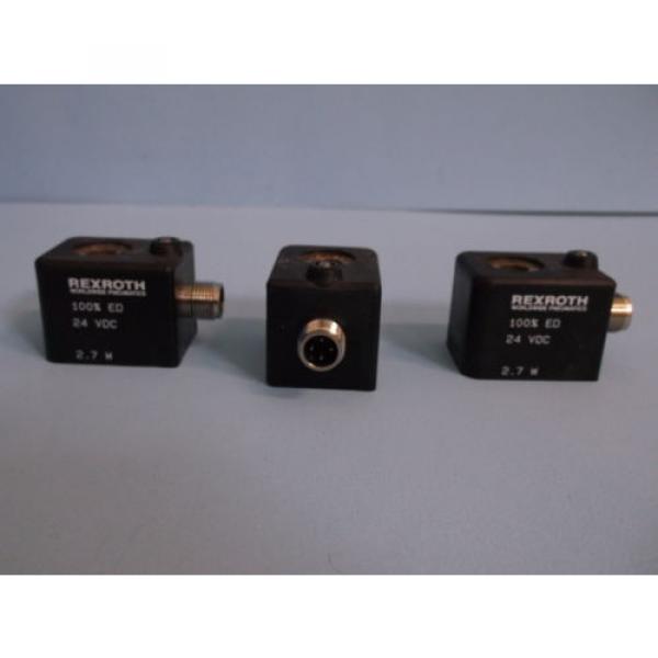 REXROTH SOLENOID W5147 LOT OF 3 #1 image
