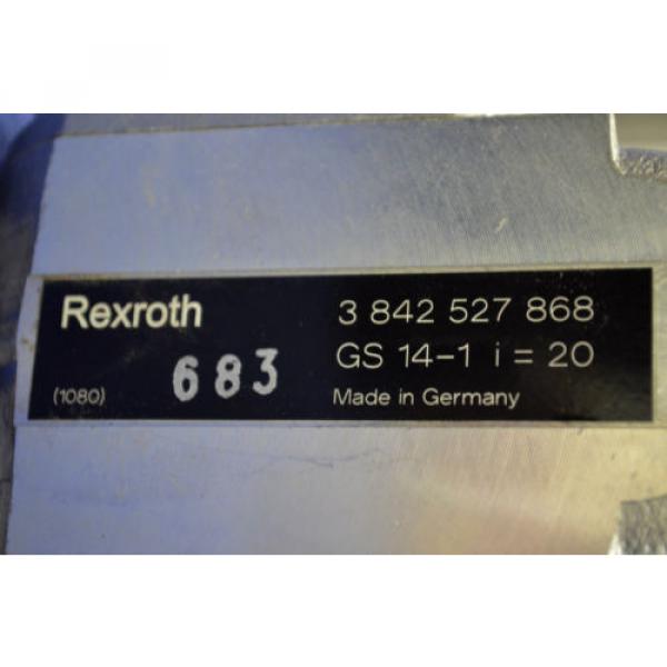 Rexroth Drehstrommotor MNR 3842503783 Motor 0,18kW Getriebemotor Rexroth #4 image