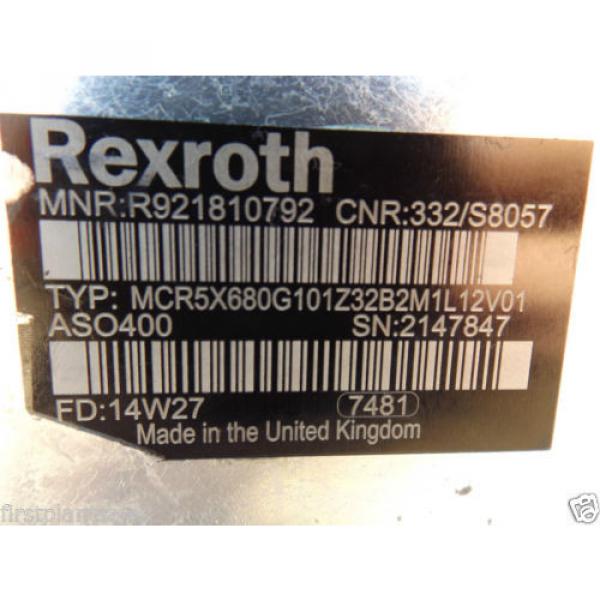 JCB 8065 SLEW MOTOR REXROTH AMS 116 Price Inc Vat 332/S8057 #3 image
