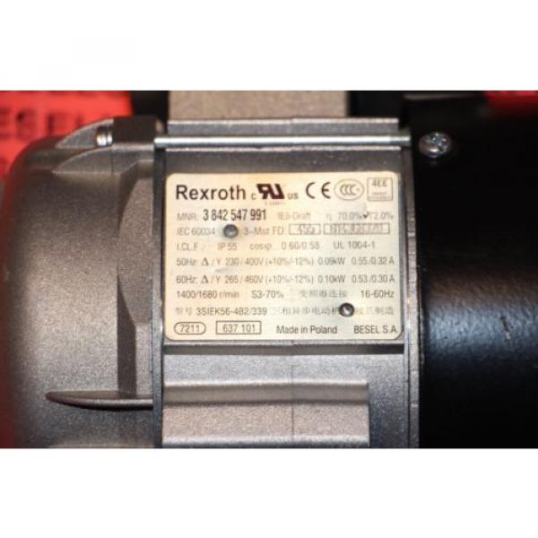 Rexroth 3 842 547 991 Motor, 3-P 230-460VAC 3842547991 origin #2 image