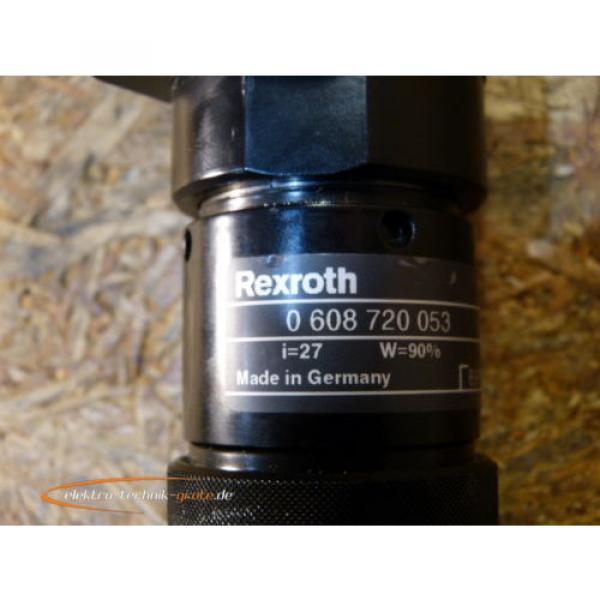 Rexroth 0 608 701 017 Motor mit 0 608 720 053 Getriebe #4 image