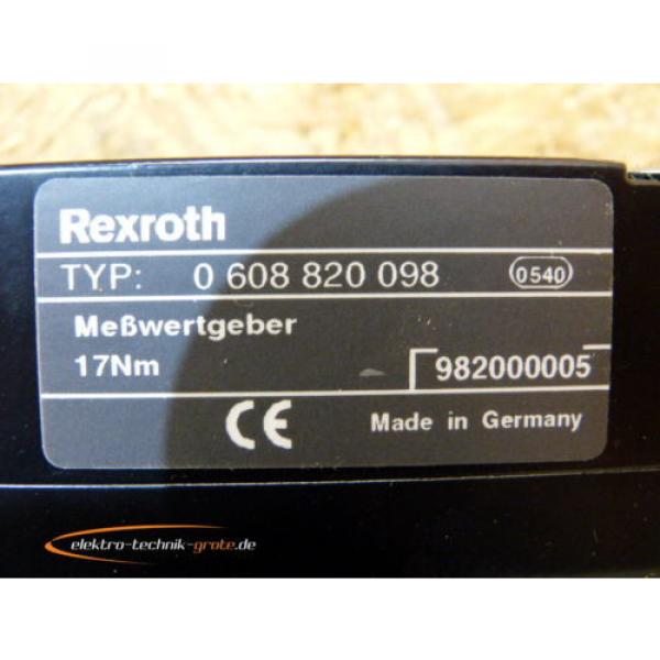 Rexroth 0 608 701 017 Motor mit 0 608 720 053 Getriebe #5 image