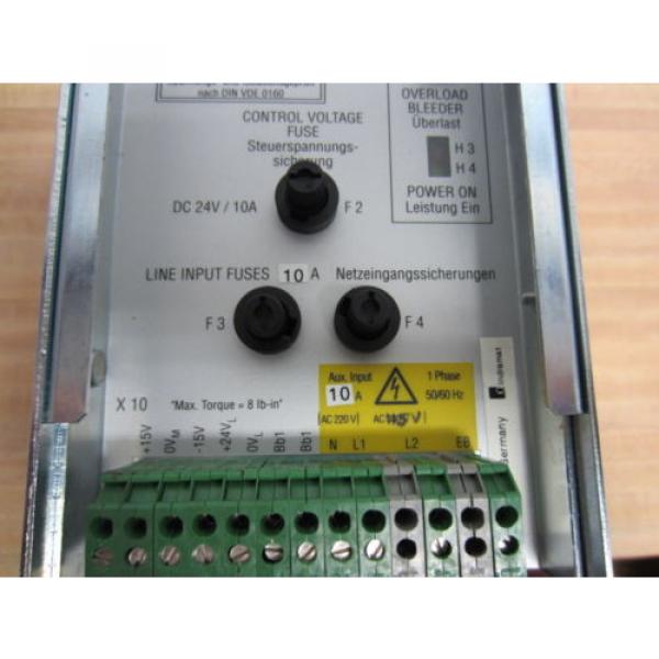 Indramat TVM 24-050-220/300-W1/115/220 AC Servo Power Supply - origin No Box #6 image