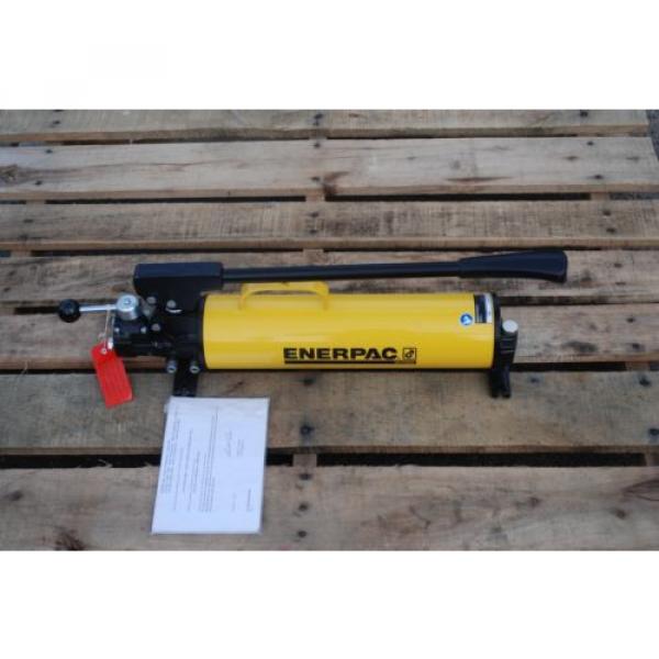 ENERPAC P-84 HYDRAULIC HAND PUMP DOUBLE ACTING 4-WAY VALVE 10,000 PSI NEW #1 image