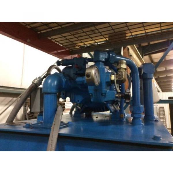 Vickers 15hp hydraulic pump w/tank, 411AK00079A, PSSCA1060P045DX, Eaton System #3 image
