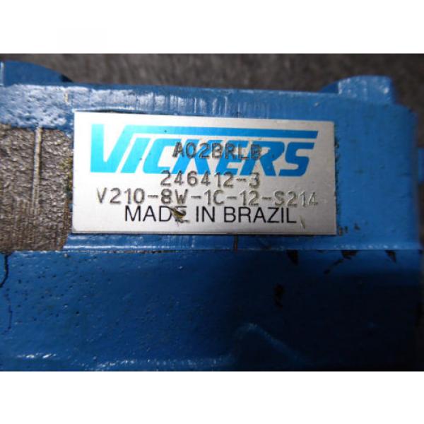 Origin EATON VICKERS VANE PUMP V210-8W-1C-12-S214 POWER STEERING PUMP #2 image