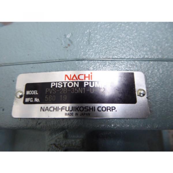 Origin NACHI PISTON PUMP PVS-2B-35N1-U-12 #5 image