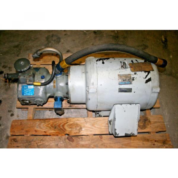 Abex Dennison Hydraulic Pump PV221-010-3Ul-060-56Z w Marathon Mtr CL326UTDR612BB #1 image