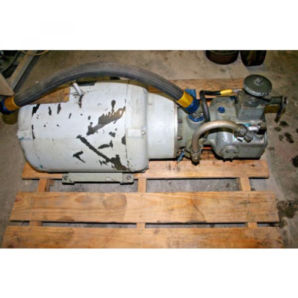 Abex Dennison Hydraulic Pump PV221-010-3Ul-060-56Z w Marathon Mtr CL326UTDR612BB #3 image