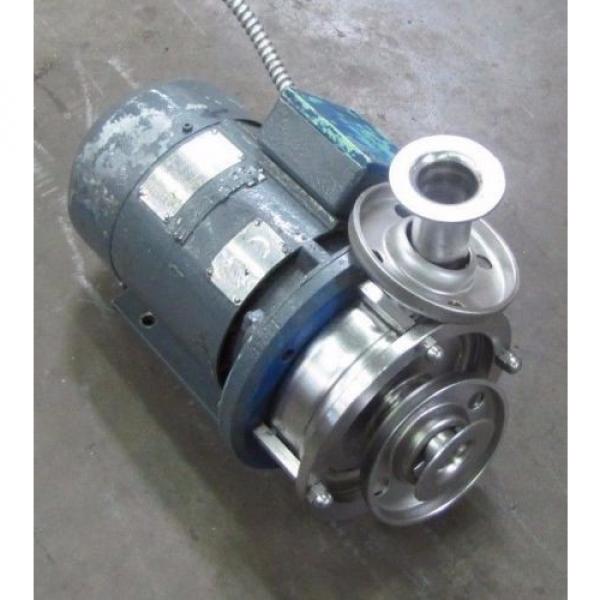 HILGE DURIETTA I-100-5-0.75 1 HP 480V 1 1/2&#034; X 1&#034; STAINLESS S/S CENTRIFUGAL PUMP #1 image