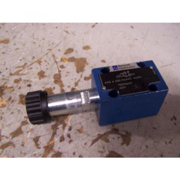 NEW Italy Germany REXROTH 4WE 6 D62/EG24K4 SO293 HYDRAULIC DIRECTIONAL VALVE #1 image