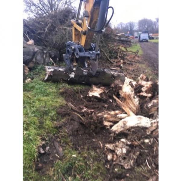 13 Ton Excavator Tree Stump Shear - Root Shear Root Harvester  CAT JCB KOMATSU #3 image
