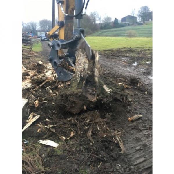 13 Ton Excavator Tree Stump Shear - Root Shear Root Harvester  CAT JCB KOMATSU #5 image