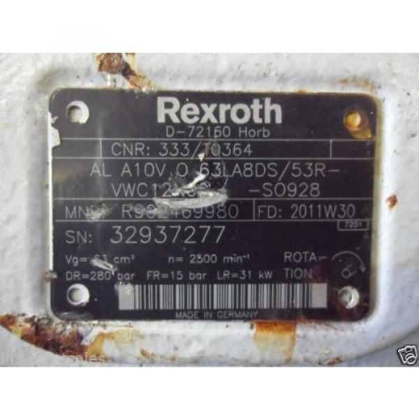 JCB Rexroth Hydraulic pumps 333/T0364 #2 image