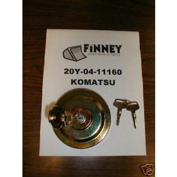 Komatsu Excavator Locking Fuel Cap 20Y-14-11160 NEW key #1 image