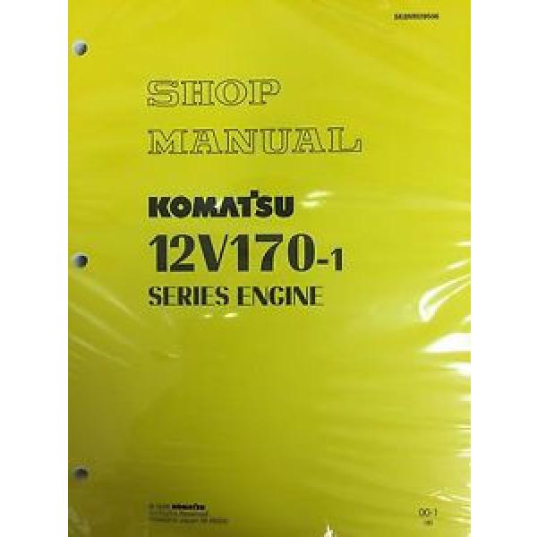 Komatsu 12V170-1  Series Engine Factory Shop Service Repair Manual #1 image