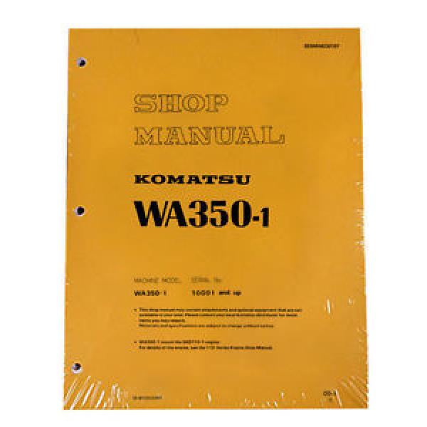 Komatsu WA350-1 Wheel Loader Service Repair Manual #1 image