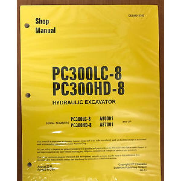 Komatsu PC300HD-8 PC300LC-8 Service Repair Printed Manual #1 image