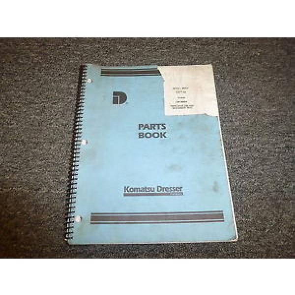 Komatsu Dresser 3600A Payhoe Loader Backhoe Parts Catalog Manual Manual SM3600A #1 image