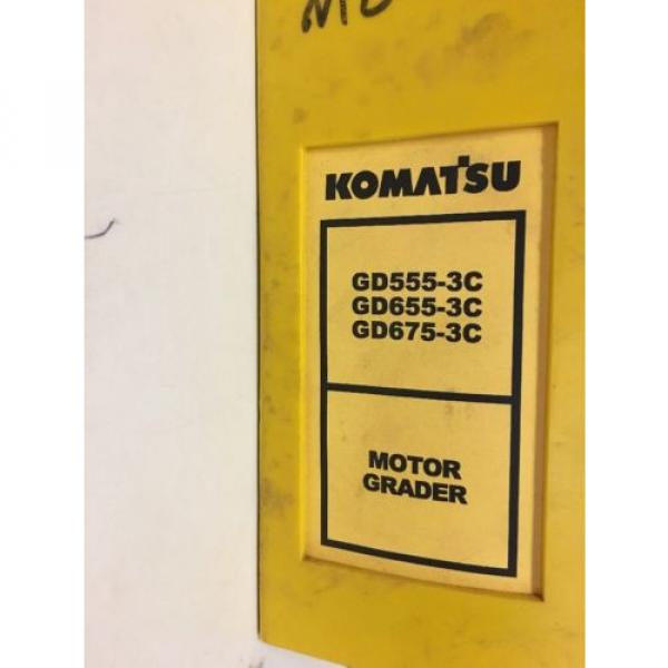 GD555-3C, GD655-3C, GD675-3C Motor Grader Komatsu #1 image