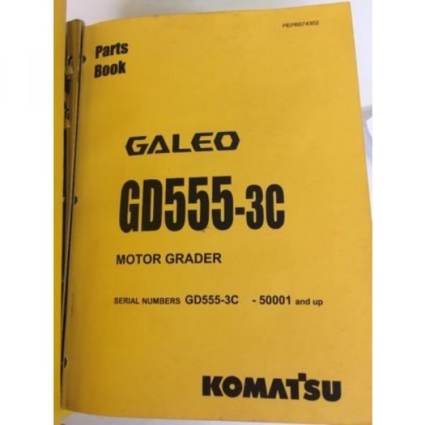 GD555-3C, GD655-3C, GD675-3C Motor Grader Komatsu #2 image