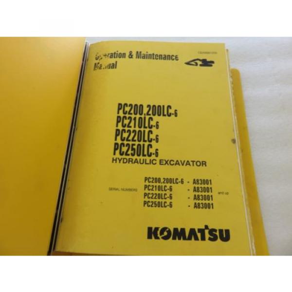 Komatsu - PC200 210 220 250 LC-6 - Hydraulic Excavator Parts Manual BEPB001800 #4 image