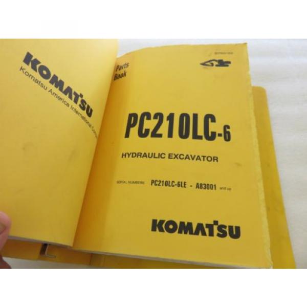 Komatsu - PC200 210 220 250 LC-6 - Hydraulic Excavator Parts Manual BEPB001800 #5 image