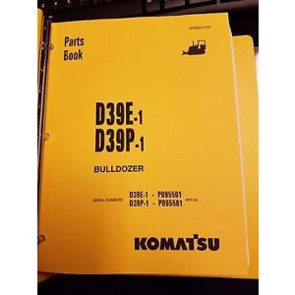 PARTS MANUAL FOR D39P-1 SERIAL P095501 AND UP KOMATSU BULLDOZER #1 image